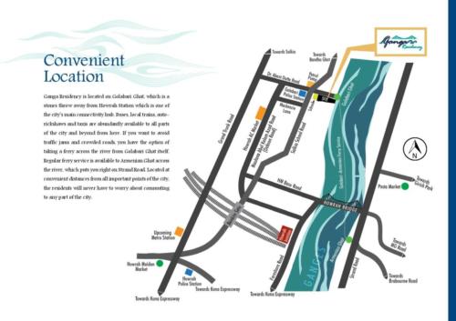 Ganga Residency Location